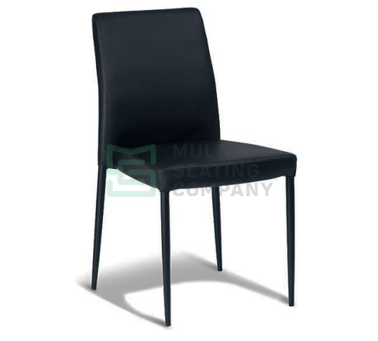 Berwick Chair (Low Back) - Black PU
