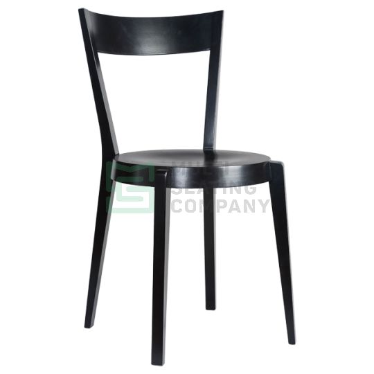 SPIRE TIMBER CHAIR - BLACK